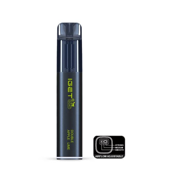 IGET Goat 5000 Puffs 0% - Double Apple Lime