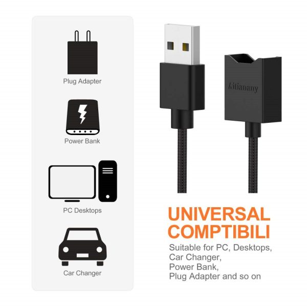 Compatible USB Magnetic Charger For JUUL - 80CM | VapePenZone Australia Vape Shop