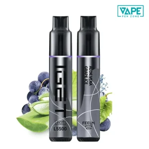 aloe vera grape ice iget hot l5500 puffs