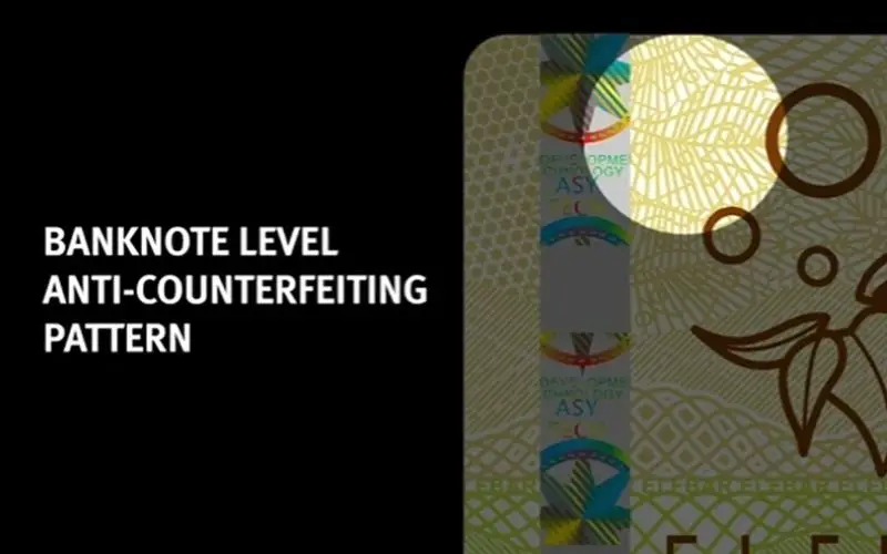 Banknote Level Anti Counterfeiting Pattern
