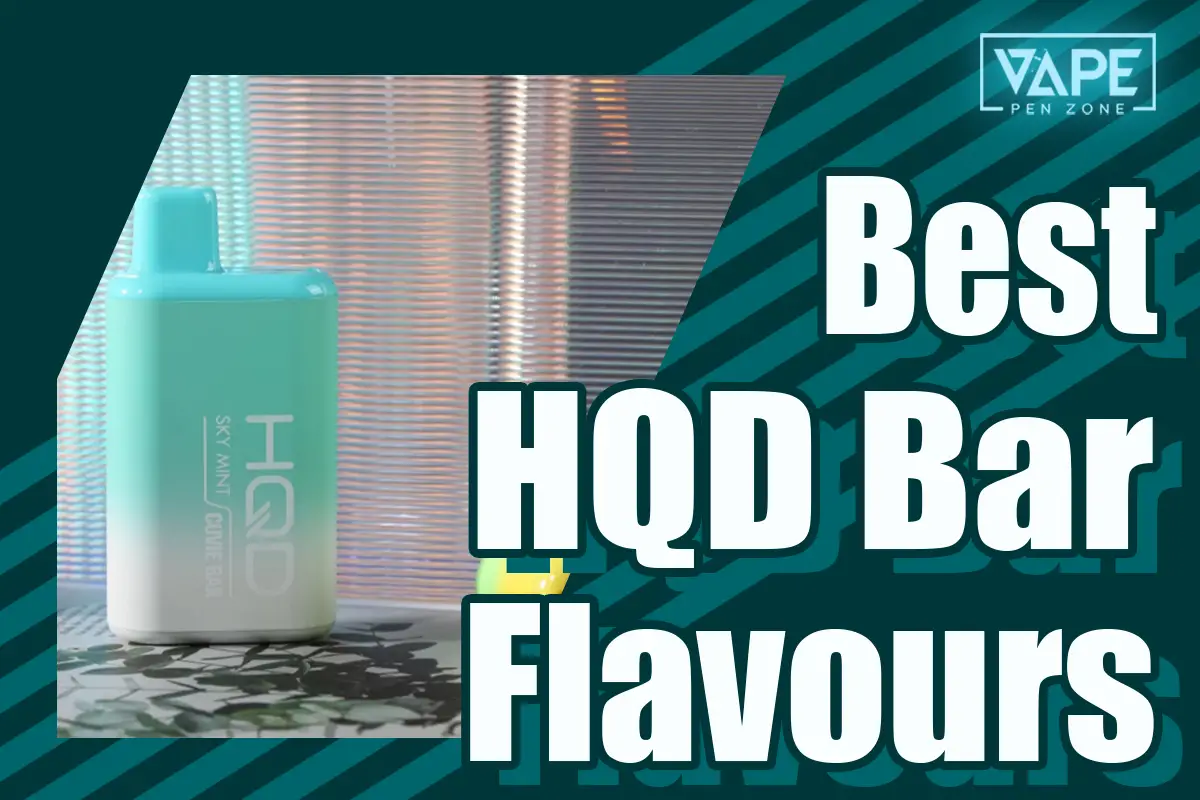 Best HQD Cuvie Bar Flavours Display