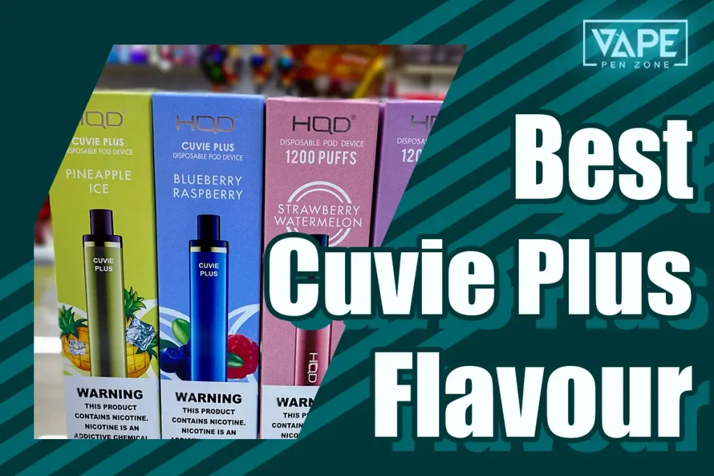 Best HQD Cuvie Plus Flavours Banner