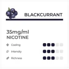 RELX flavours review blackcurrant