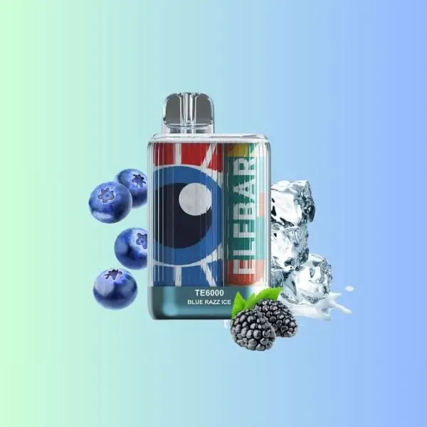 Blue Razz Ice Elf Bar TE6000 Flavour