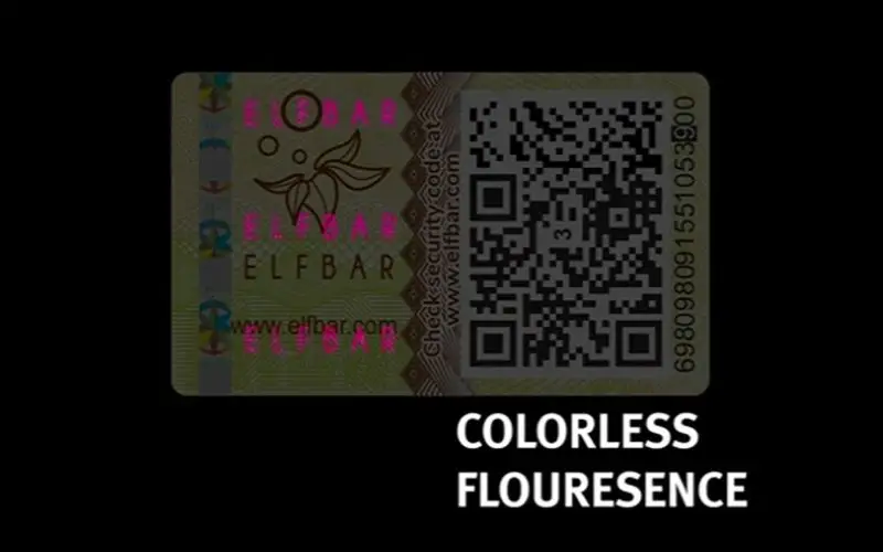Colourless Fluorescence