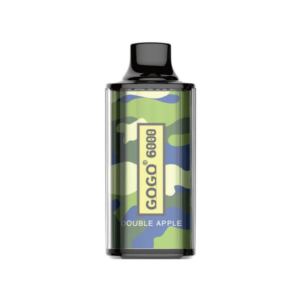 Double Apple - GOGO Fat Boy 6000 Puffs
