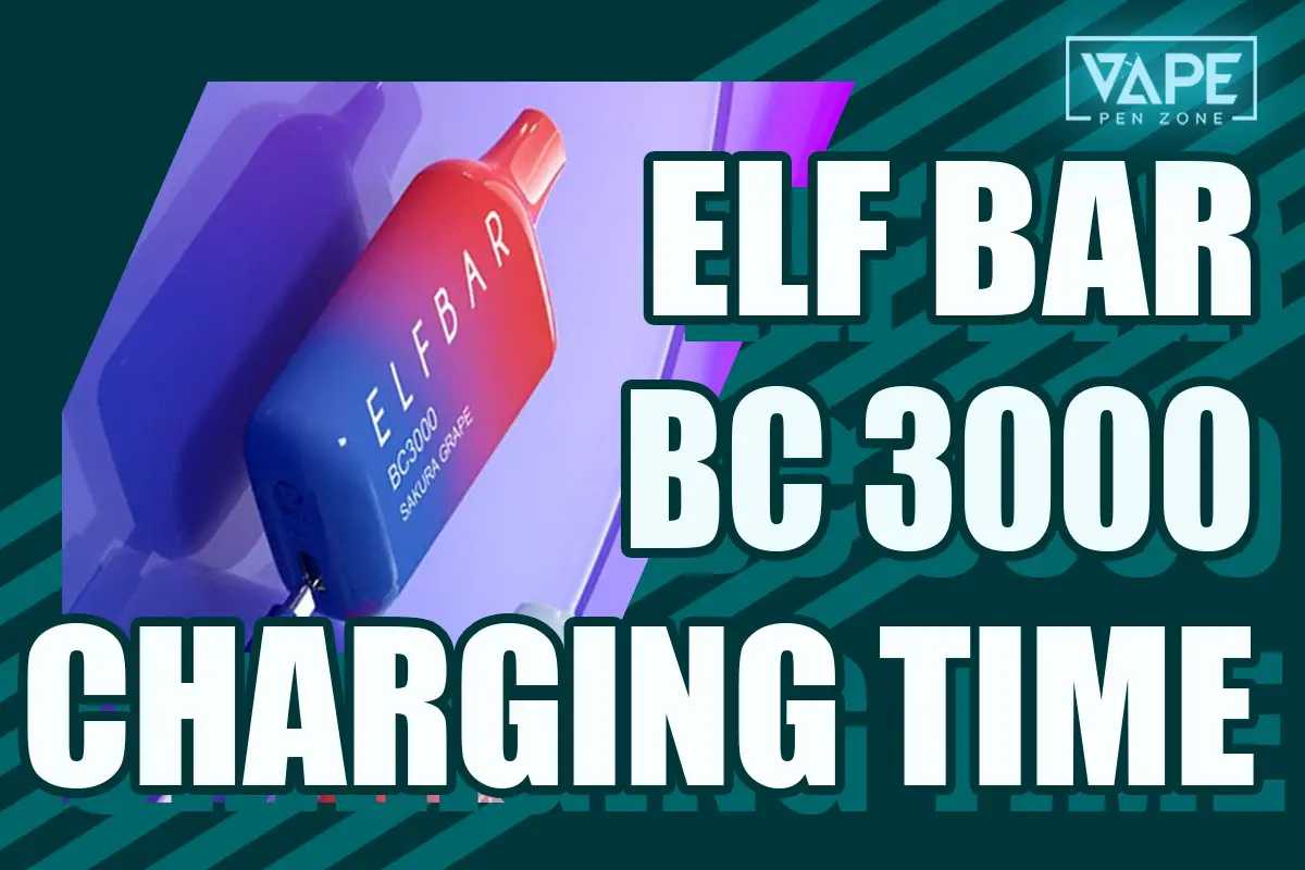 Elf Bar BC3000 Charging Time Display