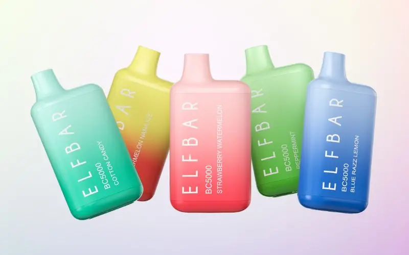 Best Elf Bar 5000 Flavours: Get A Sneak Peek Elf Bar BC5000 Display