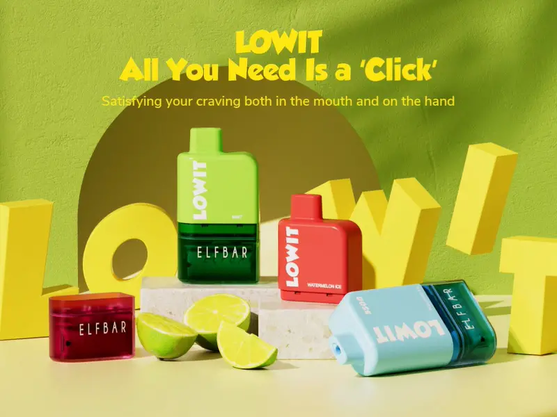 Elfbar Lowit 5500 Review: A Comprehensive Pod Vape Analysis Elf Bar Lowit 5500 Display