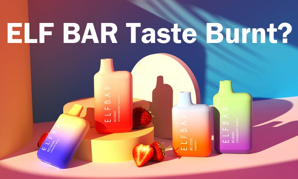 elf bar taste burnt