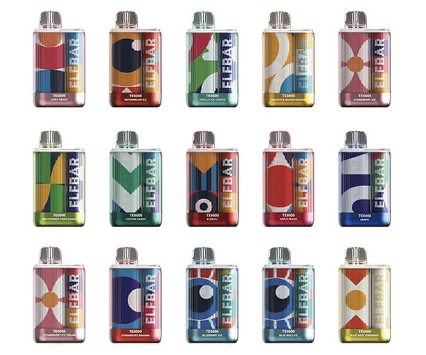 3 Best Te6000 Flavours: The Ultimate Flavour Indulgence Elf Bar TE6000 Display