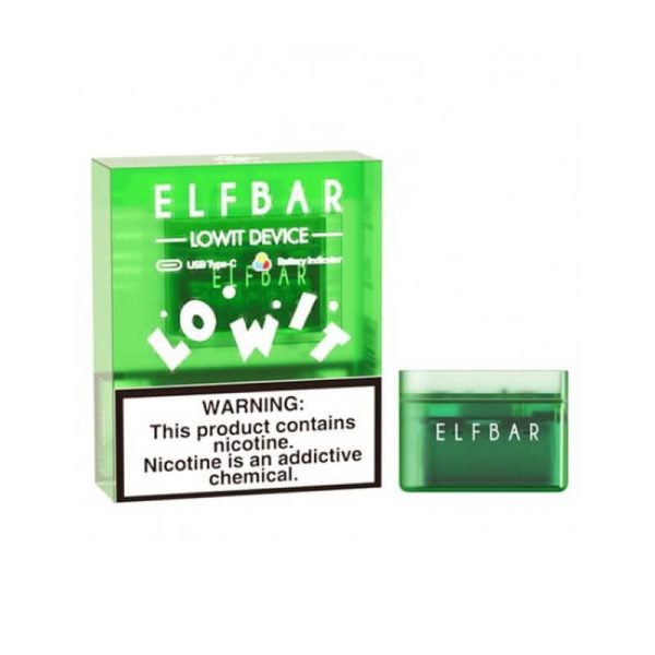 ELFBAR Lowit 5500 Prefilled Pod Kit - Device Green