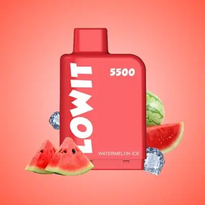 ElfBar Lowit 5500 Watermelon Ice Flavour