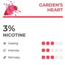RELX flavours review garden’s heart