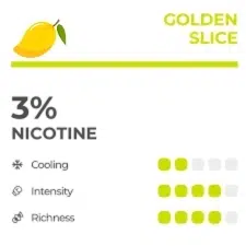 RELX flavours review golden slice
