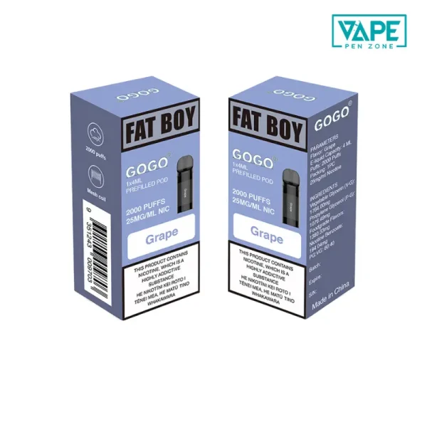 Grape GOGO Fat Boy 2000 Pod