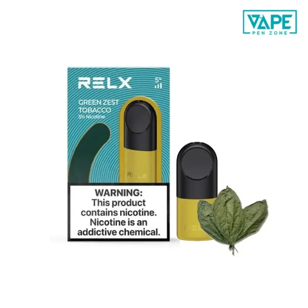 RELX Infinity Pod Green Zest Tobacco