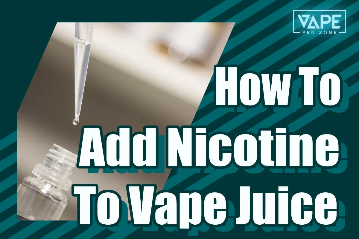 How To Add Nicotine To Vape Juice Cover