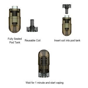 How to Use Vapx YK1 Compatible Pod For RELX Classic?