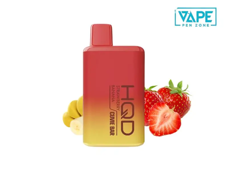 Best HQD Cuvie Bar Flavours: Strawberry Banana