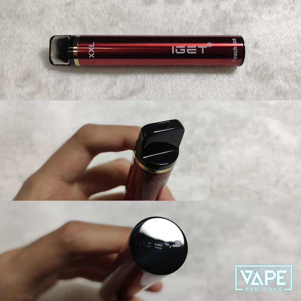 IGET Vapes Review - XXL Closed-Up Picture