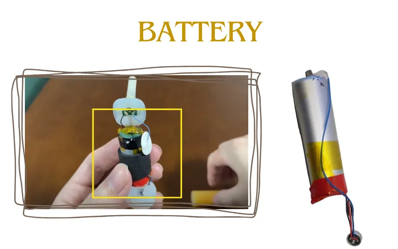 Inside Of A Vape Battery