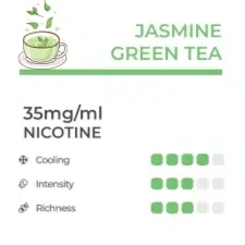 RELX flavours review jasmine green tea