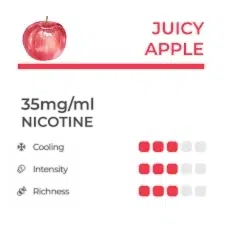 RELX flavours review juicy apple