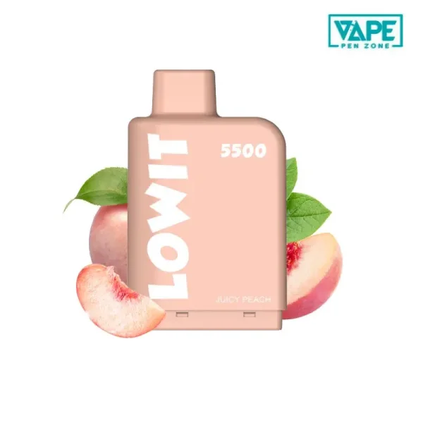 Juicy Peach ELF BAR Lowit pod 5500 puffs