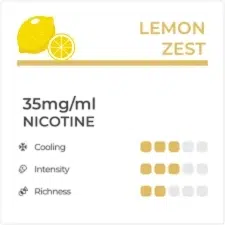 Relx Flavours Review: Ultimate Guide To 41 Flavours RELX flavours review lemon zest