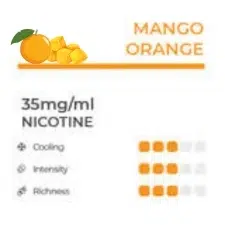 RELX flavours review mango orange