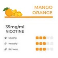 Relx Flavours Review: Ultimate Guide To 41 Flavours RELX flavours review mango orange