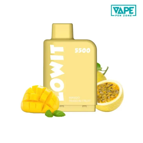 Mango Passion Fruit ELF BAR Lowit pod 5500 puffs