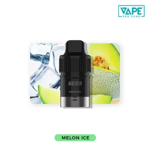 melon ice iget bar plus pod 6000 puffs