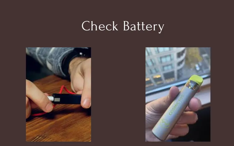 Methods To Make A New Disposable Vape Work Check Battery