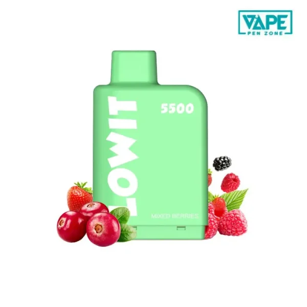 Mixed Berries ELF BAR Lowit pod 5500 puffs