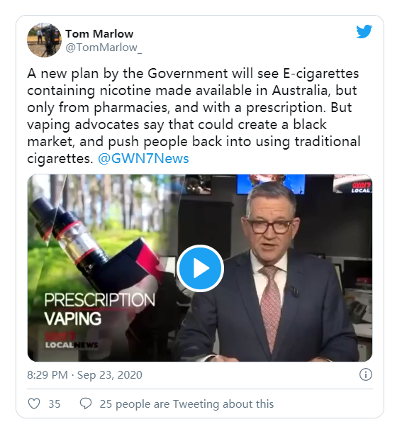 Keep Vaping: Comment On The TGA Consultation By Nov. 6, 2020 | VapePenZone Australia Vape Shop