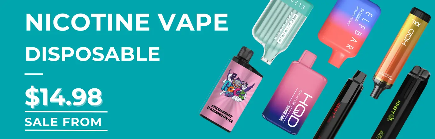 Nicotine vape disposable online