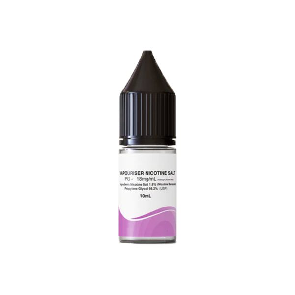 nicshot vapouriser nicotine salts unflavoured 18mg