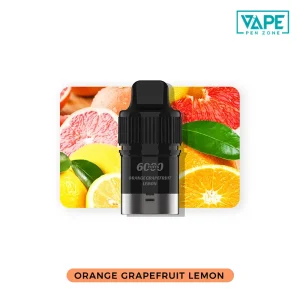 orange grapefruit lemon iget bar plus pod 6000 puffs