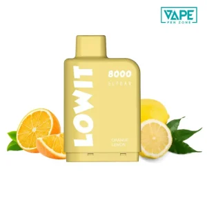 Orange Lemon ELF BAR Lowit pod 8000 puffs