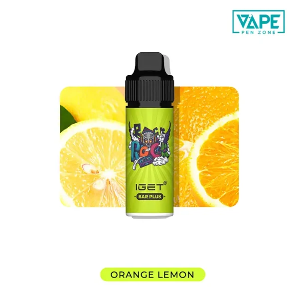 Orange Lemon IGET Bar Plus 6000 Puffs