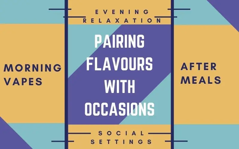pairing flavours with occasions