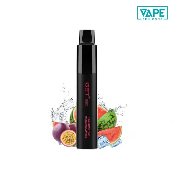 passion fruit watermelon ice iget legend 4000 puffs