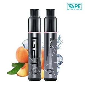 peach ice iget hot l5500 puffs