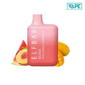 Peach Mango Watermelon Elf Bar BC3000 Puffs