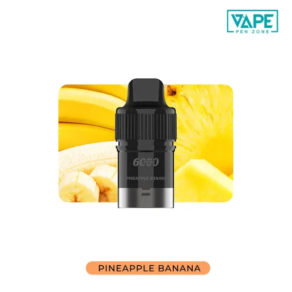 Pineapple Banana IGET Bar Plus Pods 6000 Puffs