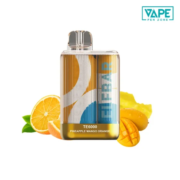 Pineapple Mango Orange Elf Bar TE6000 Puffs