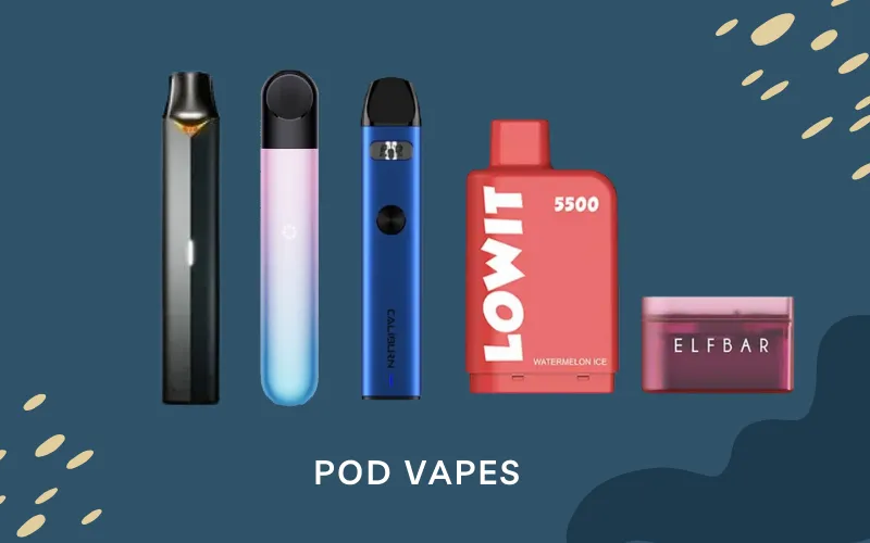 How Much Is A Vape In 2023? A Detailed Vape Price List pod vapes types