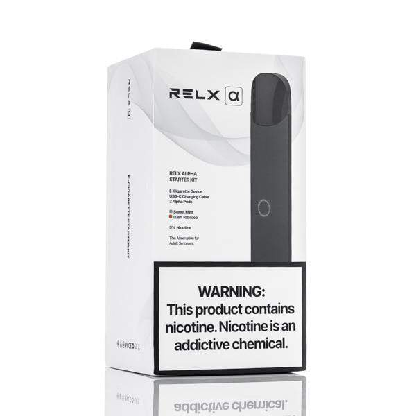RELX Alpha Starter Kit + 2 Packs Pods | VapePenZone Australia Vape Shop